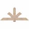 Ekena Millwork Redmond Smooth Timber Gable Bracket, Douglas Fir, 60"W x 27"H x 3 1/2"D x 5 1/2"F, 11/12 Pitch GBW060X27X0406RED00SDF - alternate 1